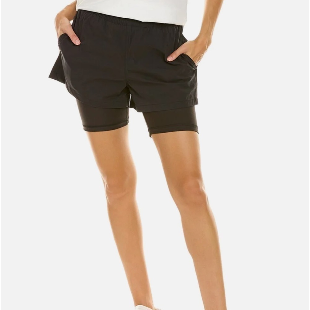 NWT We Wore What Windbreaker Biker Shorts - Picture 6 of 6